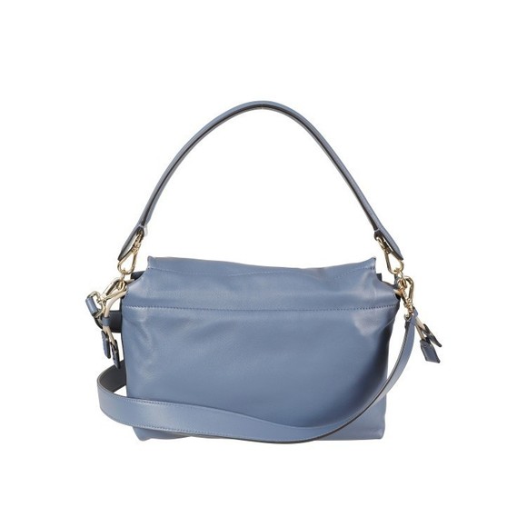 Fendi Structured Leather Handbag With Signature Clasp - NWT - Picture 1 of 2